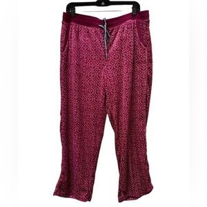 Nautica Soft Fleece Pajama Pants Size L
